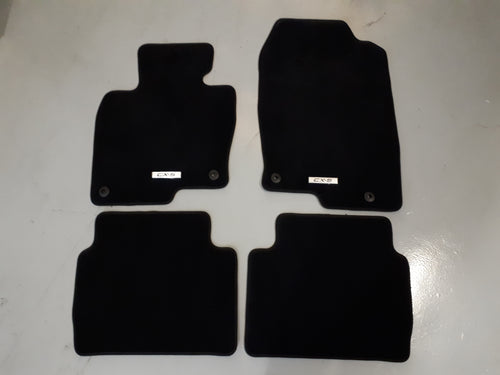 Set 4 alfombrillas textiles Luxury Mazda CX5 desde 2017 en adelante