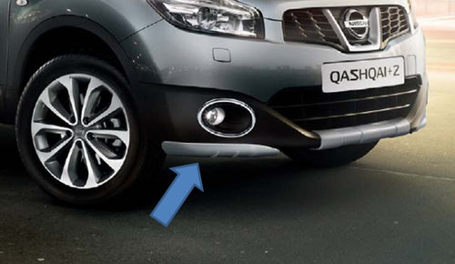 Pareja de Spoiler Delanteras Nissan Qashqai J10E 2010-2013 KE610BR010