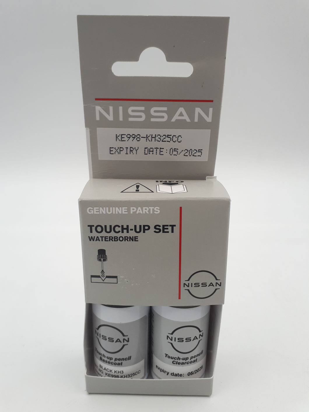 Kit de Pinceles de retoque KH3 Super Black Negro Nissan original KE998KH325CC