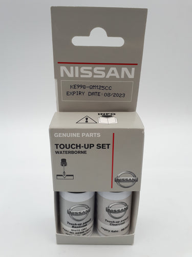 Original Nissan QM1 White Touch Up Brush Kit