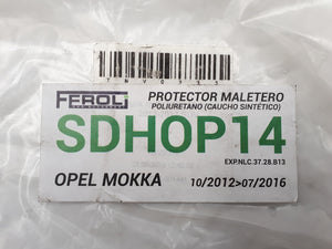 Kofferraumschutz für Opel Mokka (2012-2016), Mokka X (2016-) und Chevrolet Trax (2013-) 