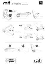 Apoyabrazos de Asiento Armster 3 Chevrolet Trax 2012-2020 con apoyabrazos original Right Hand Drive (RHD) V01809