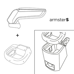 Apoyabrazos Reposabrazos Armster S AR10 Chevrolet Cruze I 2009-2016