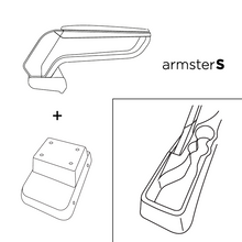 Apoyabrazos Reposabrazos específico Armster S AR10 Fiat 600 (2023-2026)