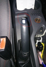 Focus Focus C-MAX Botón Freno de Mano Cromado-Satinado