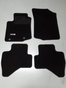 Set of 4 ORIGINAL textile mats Peugeot 108 (2014-2022)