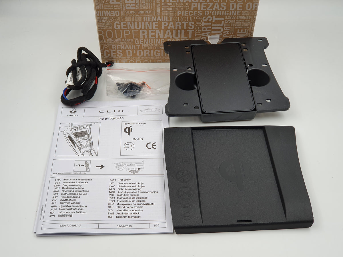 Induction charger for original mobile Renault Clio 5 and Captur II Ori