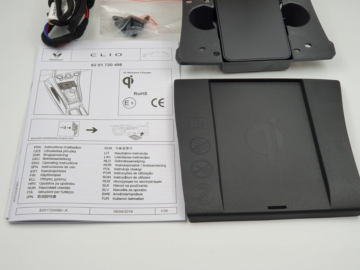 Induction charger for original mobile Renault Clio 5 and Captur II Ori