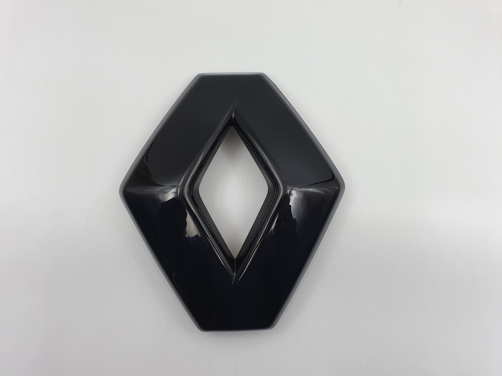Logo Emblema Original Renault Clio IV 4 2012 2019 RS GT LINE Negro Sim logo-emblema-original-renault-clio-iv-4-2012-2019-rs-gt-line-negro-sim