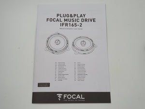 Kit 2 Altavoces Focal Music Drive IFR165-2 Renault Dacia 7711575880 Original - MLBMOTOR