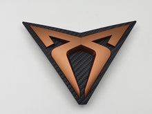 Emblema Seat Cupra Ateca cobre carbono Rejilla Original Logo 575853679JRZH Logo - MLBMOTOR