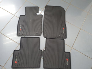 Juego de 4 Alfombrillas de goma originales Mazda CX3 2015-2023 DD2F-V0-351A