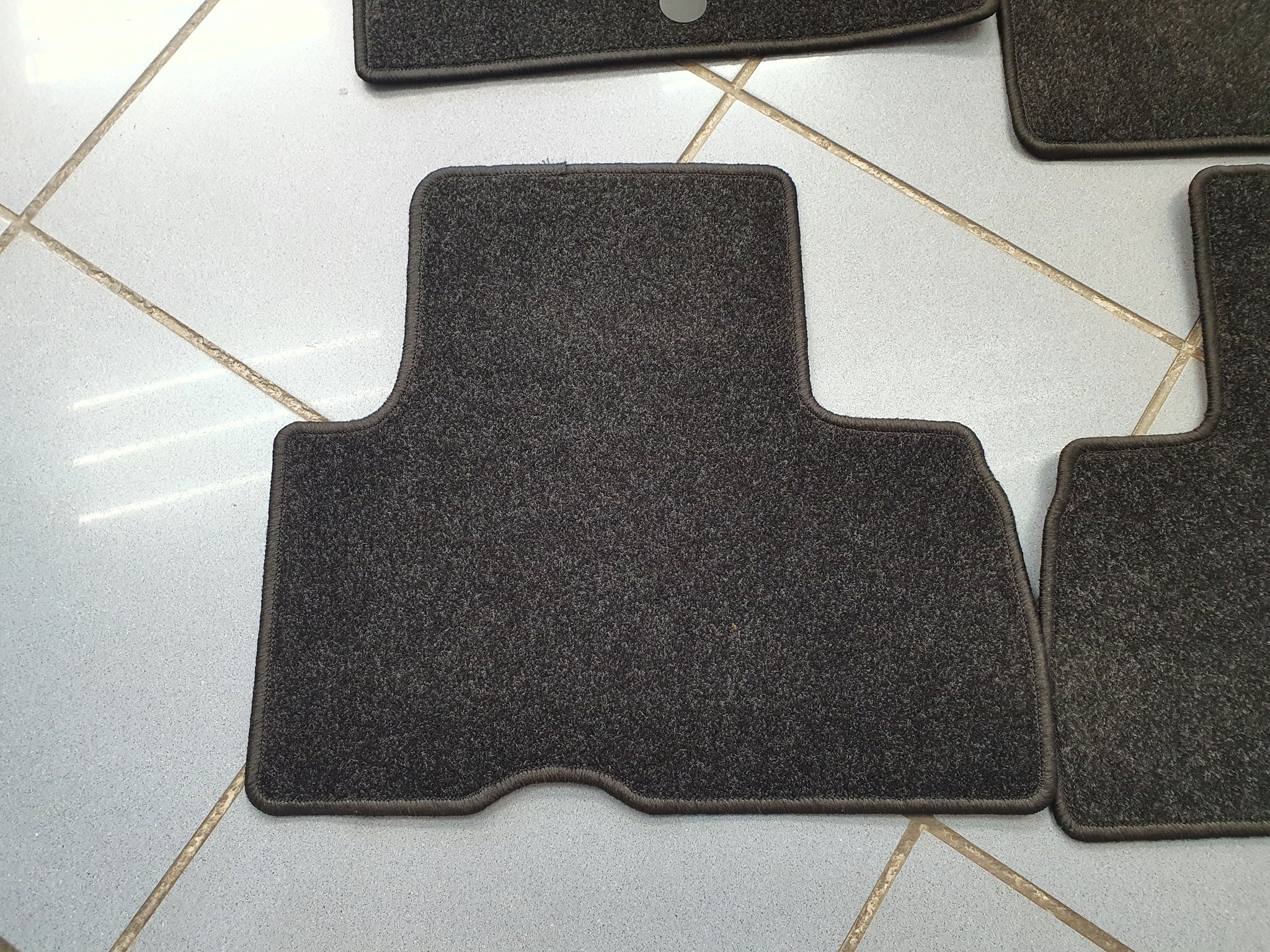 Alfombrilla De Conductor Velours Premium Para Renault Scenic II 2003-2009 - Color Azul, 1 Pieza, Grosor 10 Mm