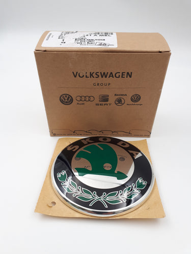 Emblema Logo carroceria Delantero o Trasero Skoda Superb, Superb II Combi, 3T0853621A Mel