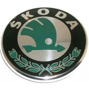 Logoplakette Skoda Superb hinten I Original OEM