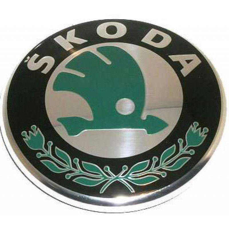 Logoplakette Skoda Superb hinten I Original OEM