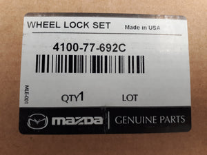 TUER­CAS DE SE­GU­RI­DAD PARA LLAN­TAS 21MM ORIGINALES MAZDA 410077692C TORNILLOS ANTIROBO