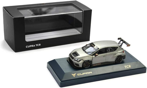 Miniatura Seat Cupra TCR 1/43 ORIGINAL en color gris 6H1099300IBF