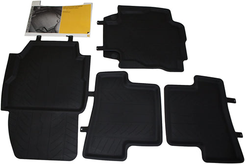 Juego de 4 Alfombrillas de Goma Renault Captur I 2013-2019 originales - MLBMOTOR