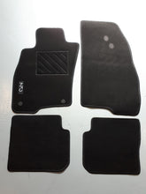 Set of 4 Alfa Romeo Mito floor mats with original OEM white letters