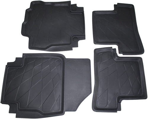 Set of 4 original Renault Clio V rubber floor mats