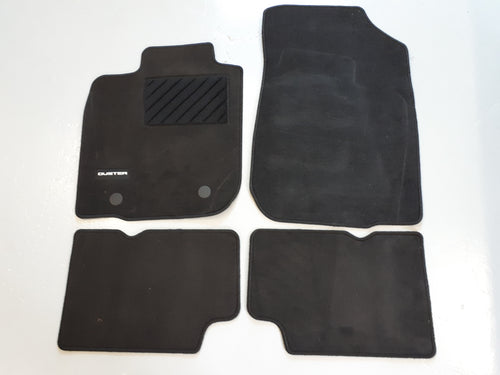 Set of 4 textile mats Dacia Duster I 4x2 (2010-2017) Original 749027079R