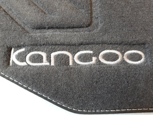 Juego de 4 alfombrillas textiles PREMIUM Renault Kangoo II (2008-2020) ORIGINALES 7711423638
