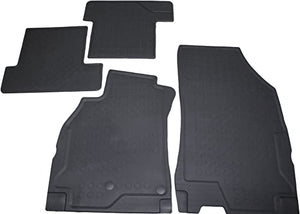 Motohobby rubberen matten voorzijde rubber vloermatten set voor Renault Megane III (2008-2016) - 2-delig - perfecte pasvorm Motohobby rubberen matten voorzijde rubber vloermatten set voor Renault Megane III (2008-2016) - 2-delig - perfecte pasvorm