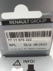 Kit de pinceles de retoque Renault Dacia 7711576322 RPL Azul Original