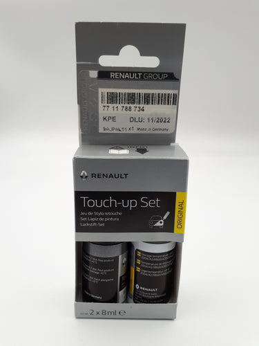 Touch-up brush kit Renault Dacia 7711788734 GRAY LUNEAIRE KPE Original