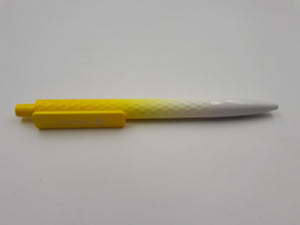 Bolígrafo Stylo origial de Renault en color blanco y amarillo 7711944046