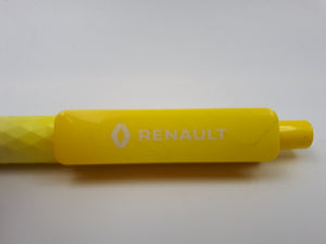 Original Renault Stylo pen in white and yellow 7711944046