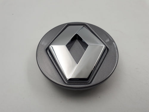 Tapa de llanta embellecedor de rueda gris de Renault Clio ORIGINAL 8200514740