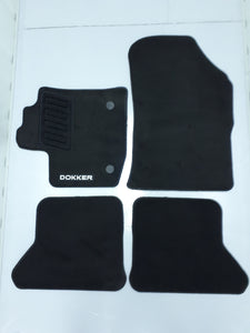 Set of 4 textile mats Dacia Dokker 2012-2022 ORIGINAL 8201149582