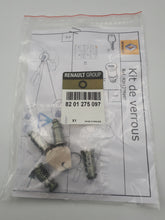 Kit de Cerraduras y llaves para barras de techo Renault 8201275097