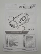 Pareja de umbrales de puertas Dacia Duster I (2010-2017) ORIGINALES 8201420616
