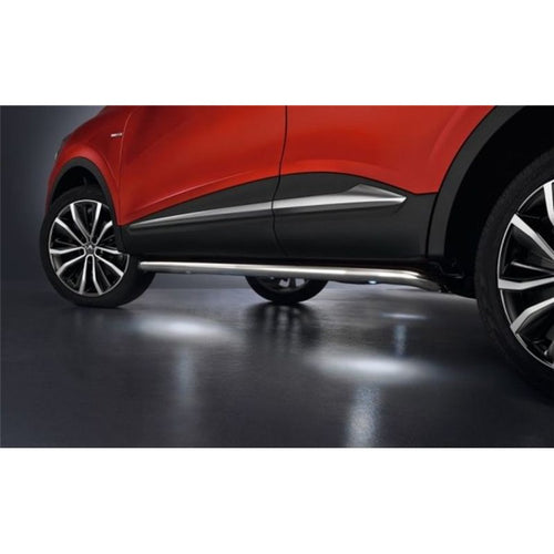 Renault Kadjar 2018-2022 Beleuchtete Chrome Styling Fußrasten oder Bars Kit Original 8201583947