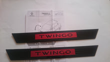 Pair of door trims Renault Twingo III 2014-2022 red Original 8201607756