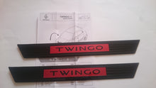 Pair of door trims Renault Twingo III 2014-2022 red Original 8201607756