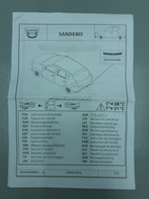 Kofferraumschwelle Dacia Sandero II Stepway 2012-2020 Original Schwarz 8201665800
