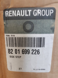 Estriberas Laterales Renault Koleos 2016-2022 originales 8201699226