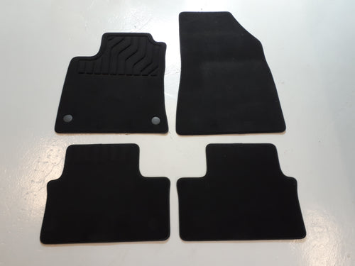 Set of 4 PREMIUM textile mats Renault Clio V (2019-2023) ORIGINAL 8201711351