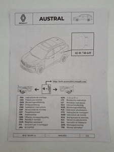 Protector de Maltero modulable Easyflex Renault Austral ORIGINAL 8201740649