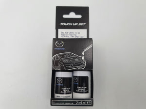 Genuine Mazda METROPOLITAIN GRAY MICA 36C Touch Up Brush Kit OEM part 9000777W236C