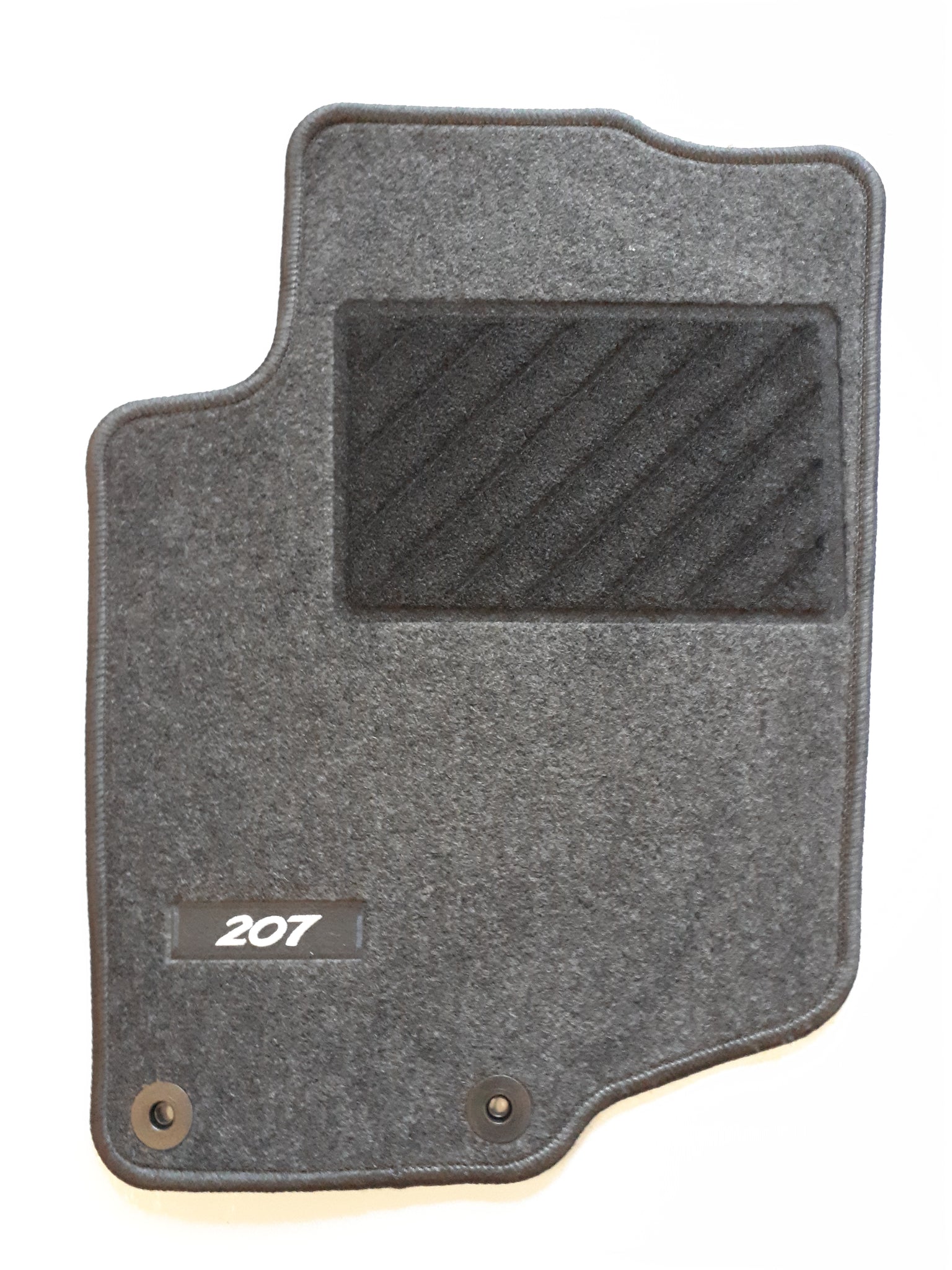 Set of 4 textile floor mats Peugeot 207 and 207 SW (years 2006-2015) O –  MLBMOTOR