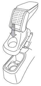 Armlehne Armlehne Armster S AR10 Citroen C4 Cactus 2014-2020 SDA5659AA1 V00808