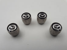 Set of 4 ORIGINAL valve caps for MAZDA C9E2-V3-820