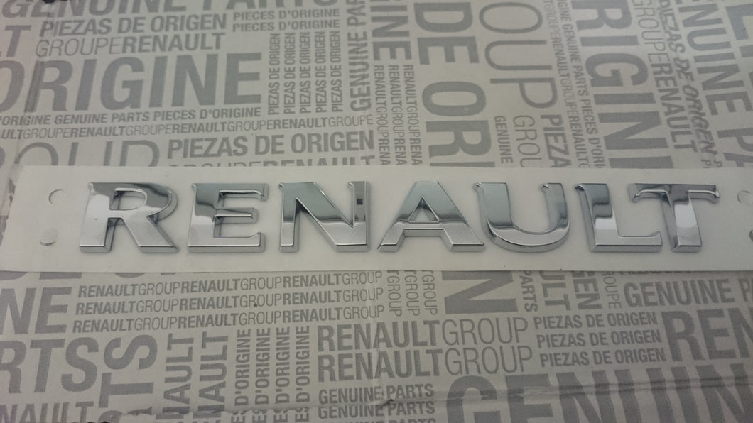 Logo Emblema Renault Scenic Laguna Megane Clio 3 III Monograma Original Nuevo - MLBMOTOR