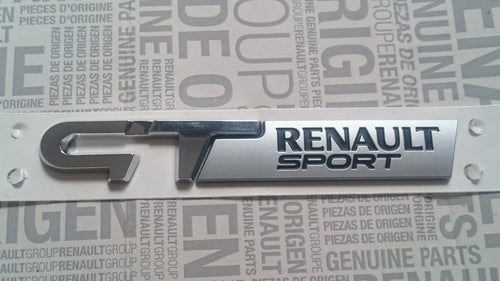 Logo Emblema Renault Sport GT Twingo Megane Clio 3 III Monograma Original Nuevo - MLBMOTOR