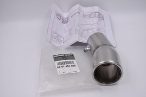 Embellecedor de escape curvado original 50 mm Duster II (2018-2024) 8201450956